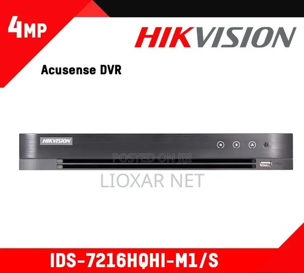 Hikvision 16ch DVR 4mp Acusense · Photo 1