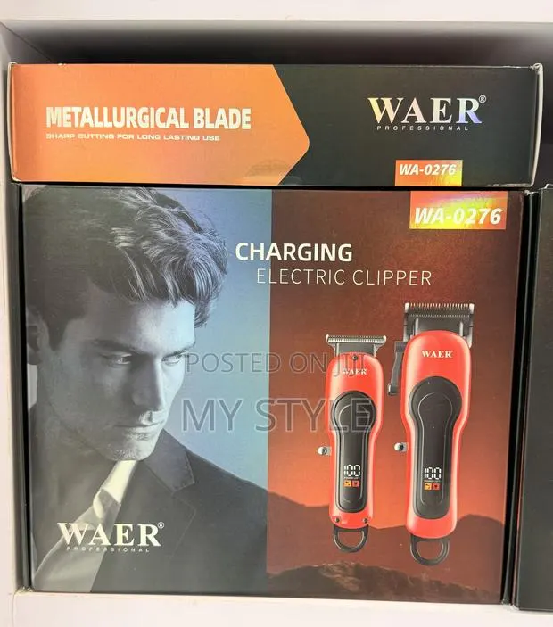 WAER Trimmer and Clipper 2in1 Cordless WA-0276