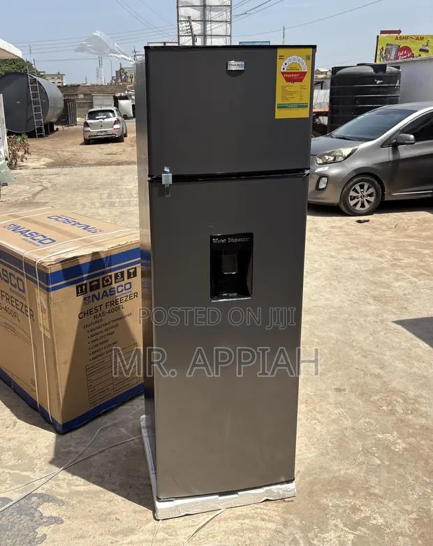 Durable and Affordable Nasco Nasf2-320fld Double Door Fridge · Photo 1