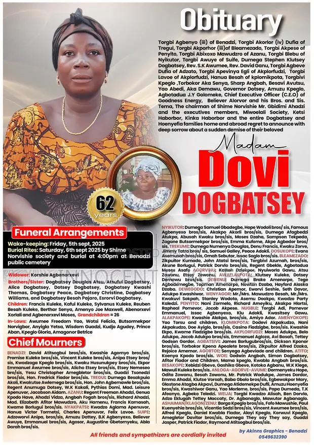 Funeral Poster Design · Photo 1