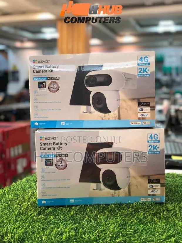 Ezviz CS-HB90x/SP 8MP 4G Wi-Fi Solar Dual Lens Smart Home Camera Kit · Photo 1