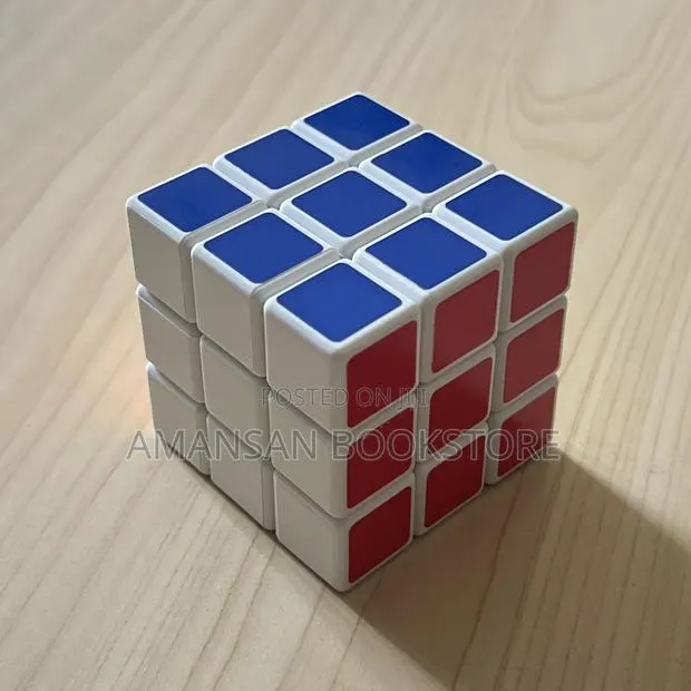 Plastic Rubik's Cube (White) · Photo 2