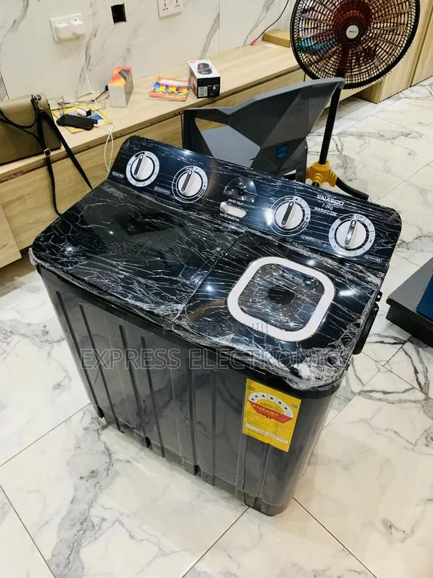 Affordable Price Nasco Black 7kg Topload Twintub Semi Automatic · Photo 1