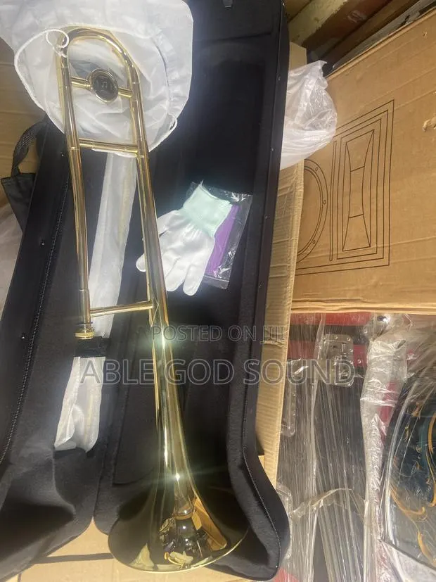 Yamaha Gold Trombone · Photo 1