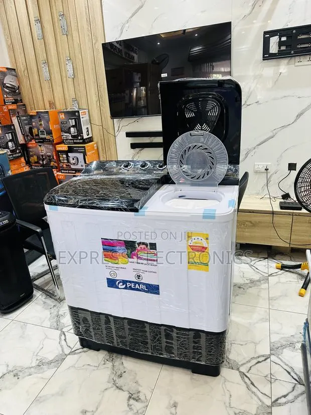 Get a New White and Black Pearl 18kg Topload Semi Automatic · Photo 1