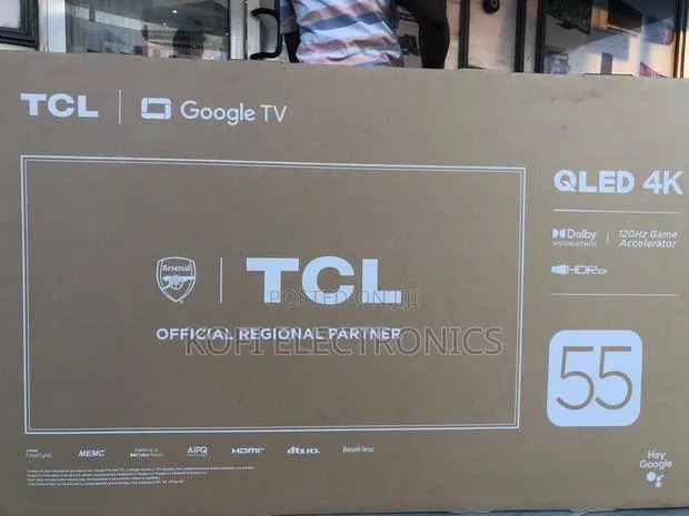 TCL 55” Qled Smart Tv Stunning Picture Smart Entertainment · Photo 1
