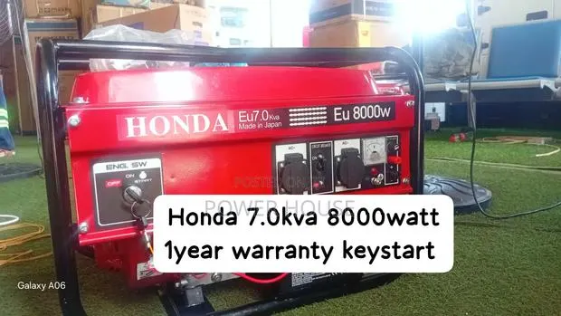 Heavy-Duty Honda 7.0kva Petrol Generator – Strong Performance · Photo 1