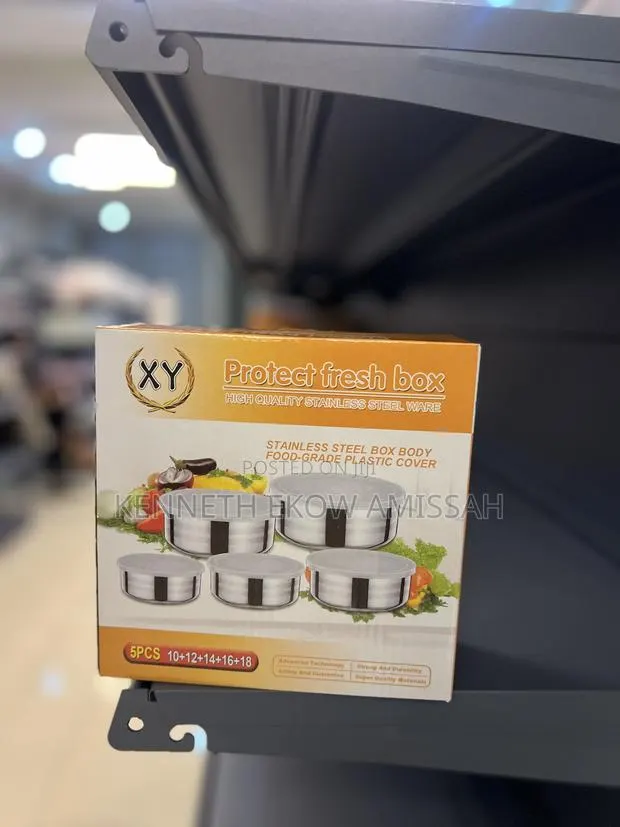 Stainless Steel Box Body Food Grade Plastic Cover · Photo 1