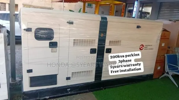 Solar Powered Generators Perkins 200kva 3phase Silent 200kva · Photo 1
