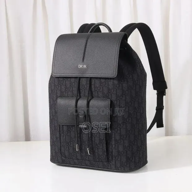 Dior Black Unisex Backpack · Photo 1
