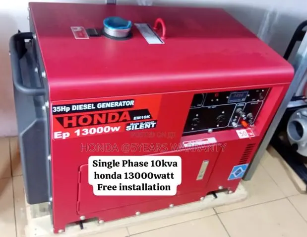 Powering Your Journey to Success Honda Generator 10kva 13000 · Photo 1
