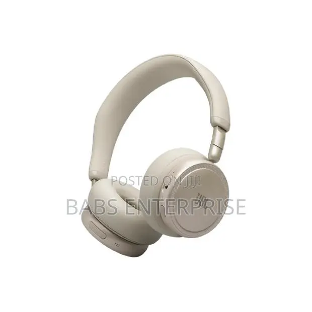 JBL Live 680NC Wireless on-Ear Noise Cancelling Headphones -Beige · Photo 1