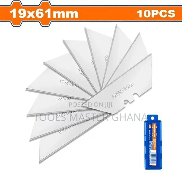 10 PCS Utility Knife Blades Set - Wmk1k61 · Photo 1