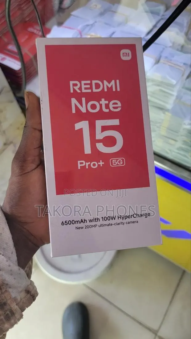 New Xiaomi Redmi Note 15 Pro+ 512 GB Black · Photo 1