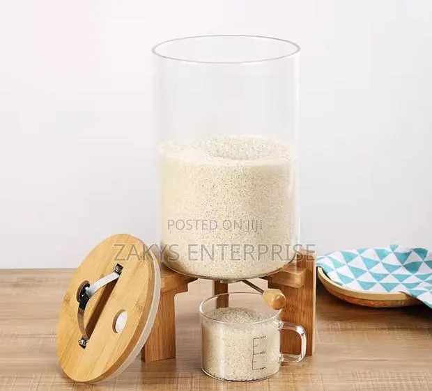 Glass Rice Dispenser 10l · Photo 1