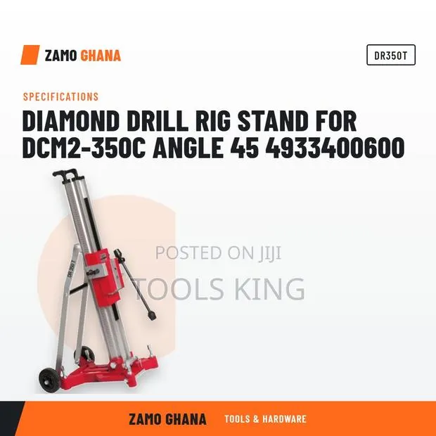 Diamond Drill Rig Stand for Dcm2-350c Angle 45 - DR350T · Photo 1