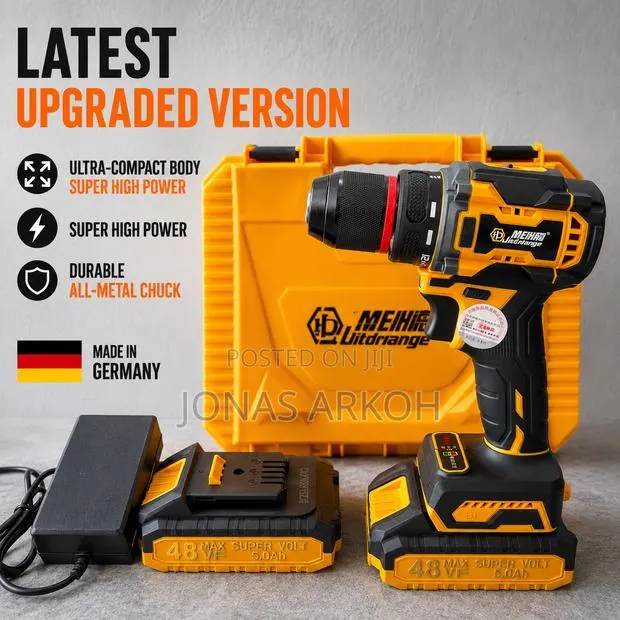48v German-Made High Power Cordless Drill Machine – · Photo 1