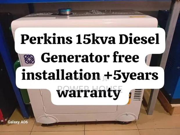 Curious Energy Perkins Diesel Generator 15kva Silent · Photo 1