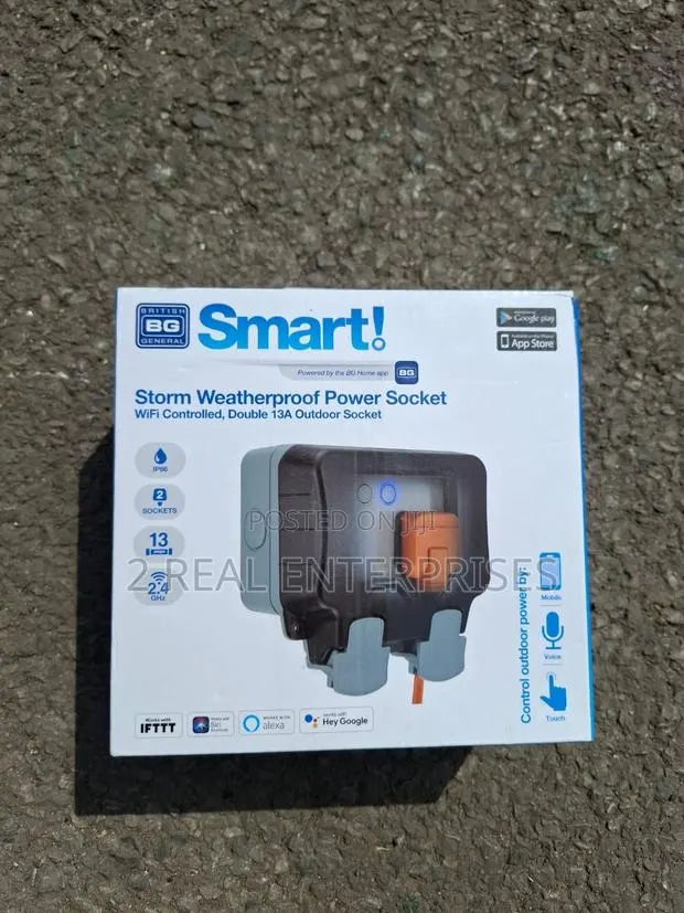 Bg Smart Storm Weatherproof Power Socket Double 13 Amp · Photo 1