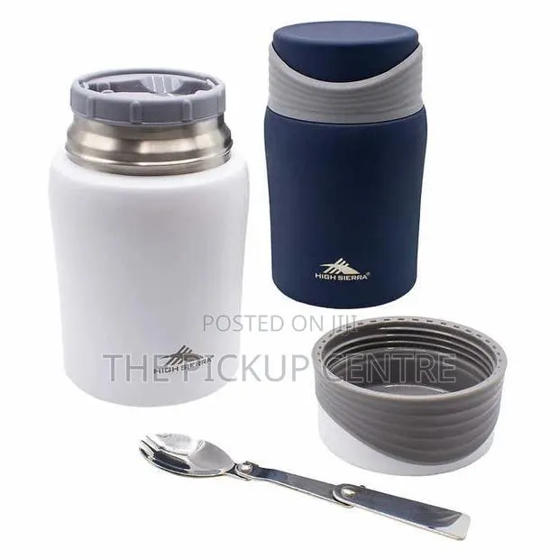 High Sierra Vacuum Insulated Stainless Steel Food Jars- 380ghs Each · Photo 1