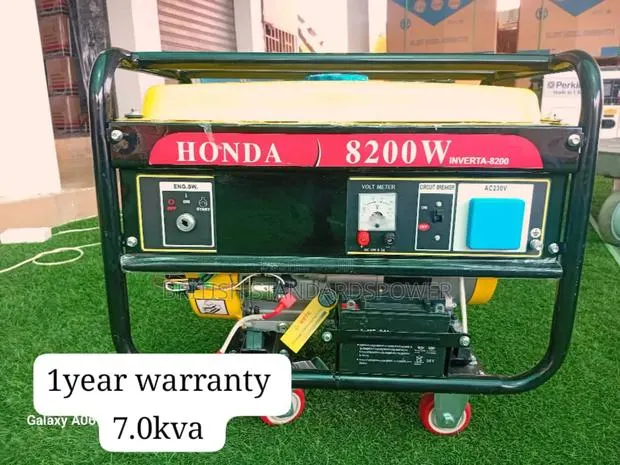 High Performance 7.0kva Petrol Generator · Photo 1