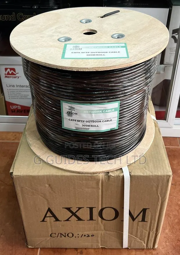 Axiom Cat6 SFTP Outdoor Cable 305m · Photo 1