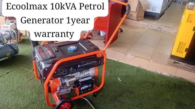 Ecoolmax 10kVA Petrol Generator – Powerful Fuel Efficient · Photo 1