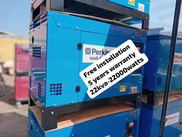 Stabilised Power Source 22kva Perkins Diesel Generator · Photo 1