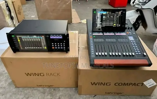 Behringer Wing Rack (Left) And The Behringer Wing Compact (Right) · Photo 1