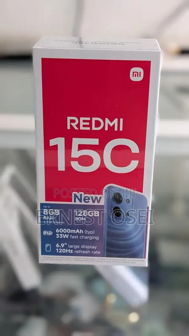 New Xiaomi Redmi 15C 128 GB Red · Photo 1