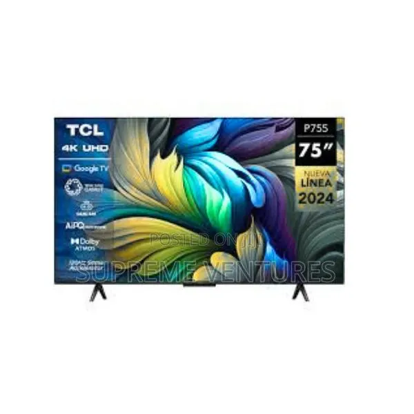 TCL 75" Uhd Tv – Crystal Clear, Google Integration · Photo 1