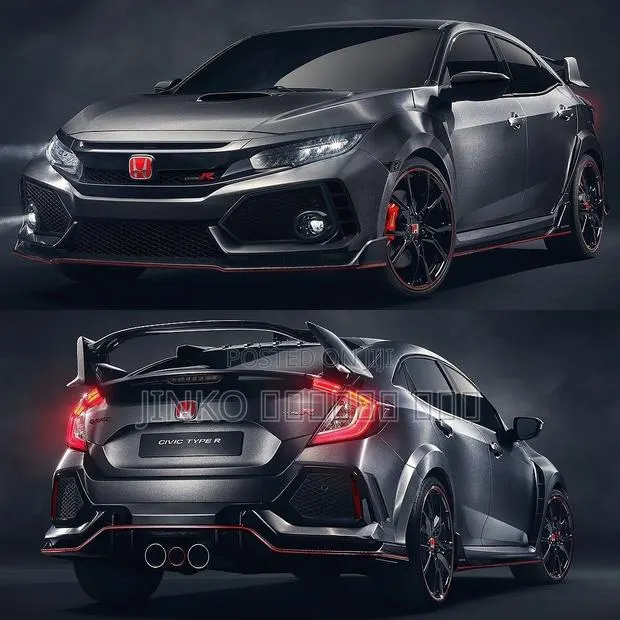 Honda Civic 2016-2021 Complete Front Bumper · Photo 1