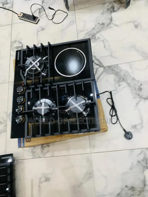 Kenwood 60cm 3+1 Built-in Gas and Electric Combo Hob · Photo 1
