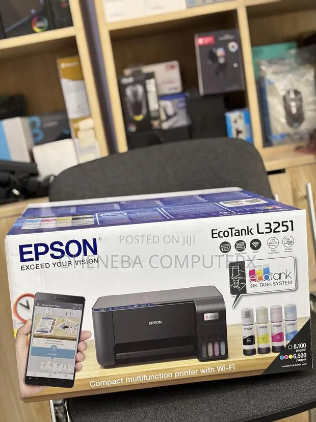 Epson 2-In1 Ecotank Home L3251 Wi‐Fi Ink Printer · Photo 1
