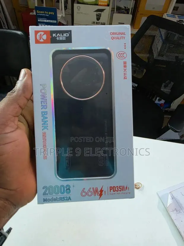 Super Speed Kalio Original 66W Power Bank for Phones and Tablets. · Photo 1
