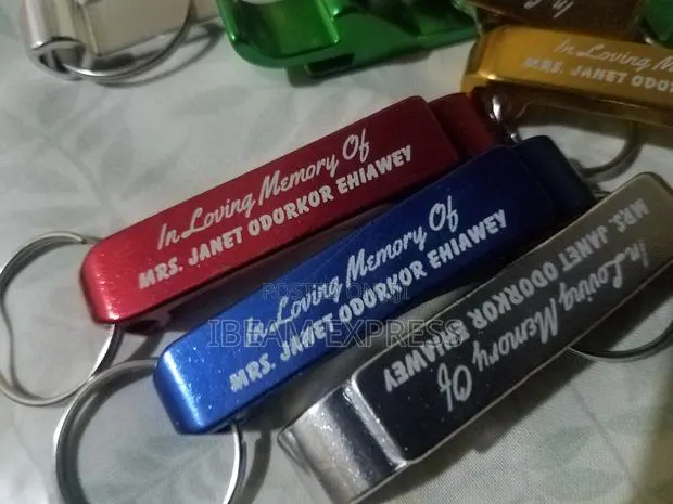 Engraving on Key Rings · Photo 1