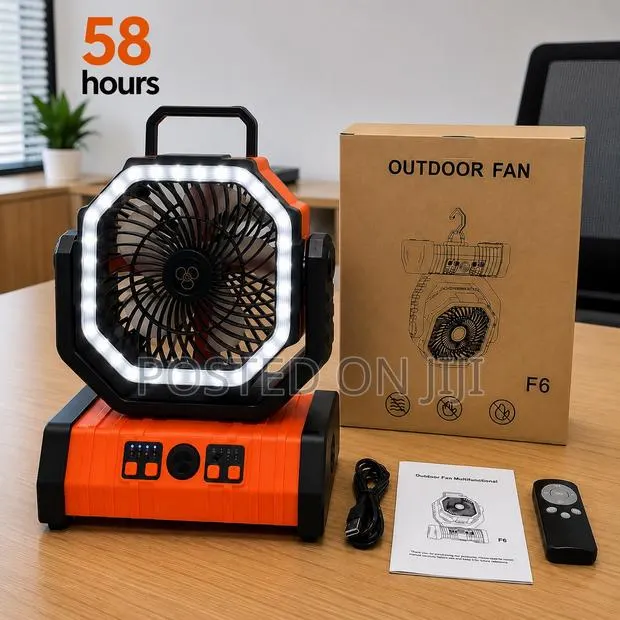 58 Hours Rechargeable Fan · Photo 1