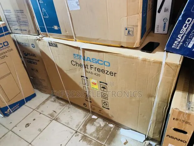 Hot Deals on Single Door Nasco 380ltrs Chest Freezer- NAS-420 Great · Photo 1