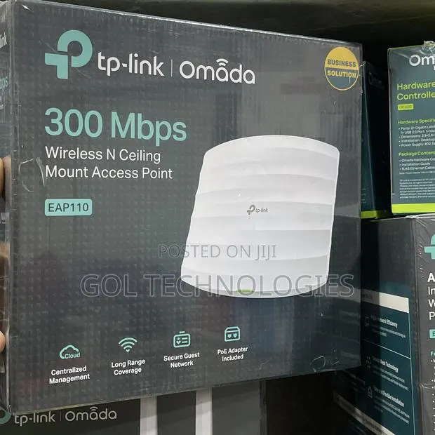 Tp Link Eap110 Indoor Wireless N Ceiling Mount Access Point 300 MBPS · Photo 1