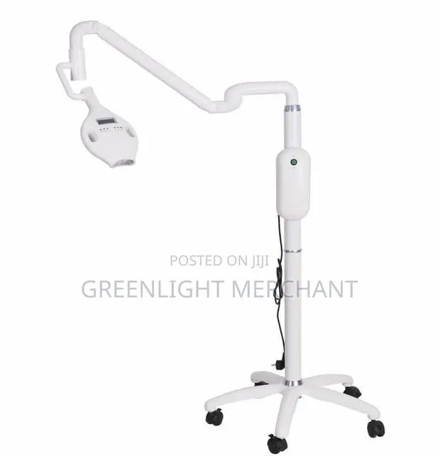 Teeth Whitening Light and Dental Instruments