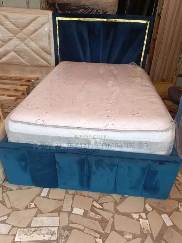 Nice 54x75 Double Frame With Mattress AvailableFree Delv · Photo 1