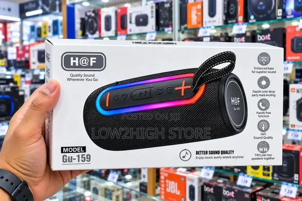 H at F GU-159 10W 3D Bass Wireless Bluetooth Speaker - Low2High · Photo 1