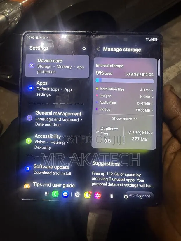 Samsung Galaxy Z Fold4 512 GB Gray · Photo 1
