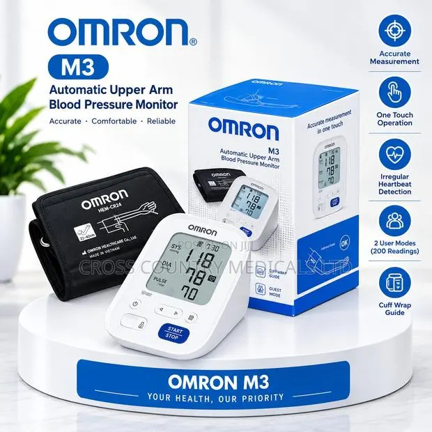 OMRON M3 Automatic Upper Arm Blood Pressure Monitor · Photo 1