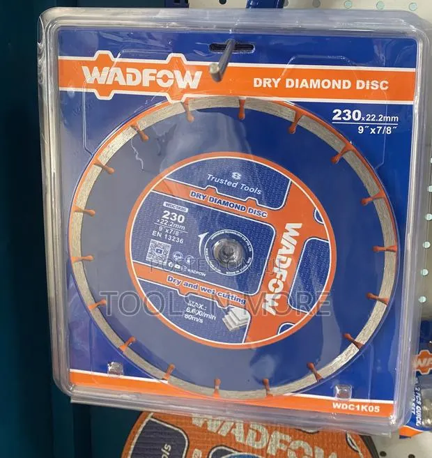 WADFOW Dry Diamond Cutting Disc 9” · Photo 1