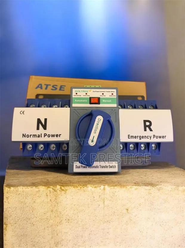 SamTek Three Phase Automatic Transfer Switch Auto Changeover · Photo 1