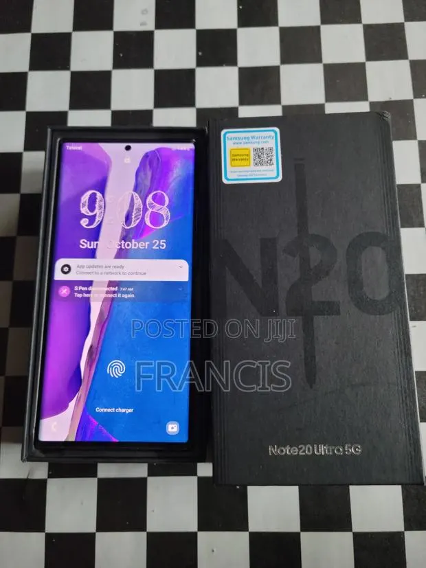 Samsung Galaxy Note 20 Ultra 5G 128 GB Black · Photo 1