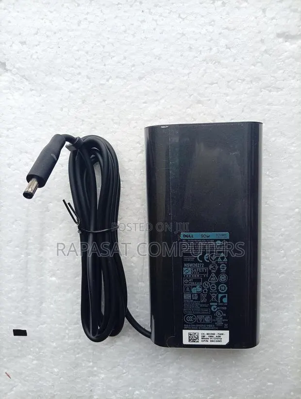 Dell 19.5v 4.62a 90w Small Pin Adapter · Photo 1