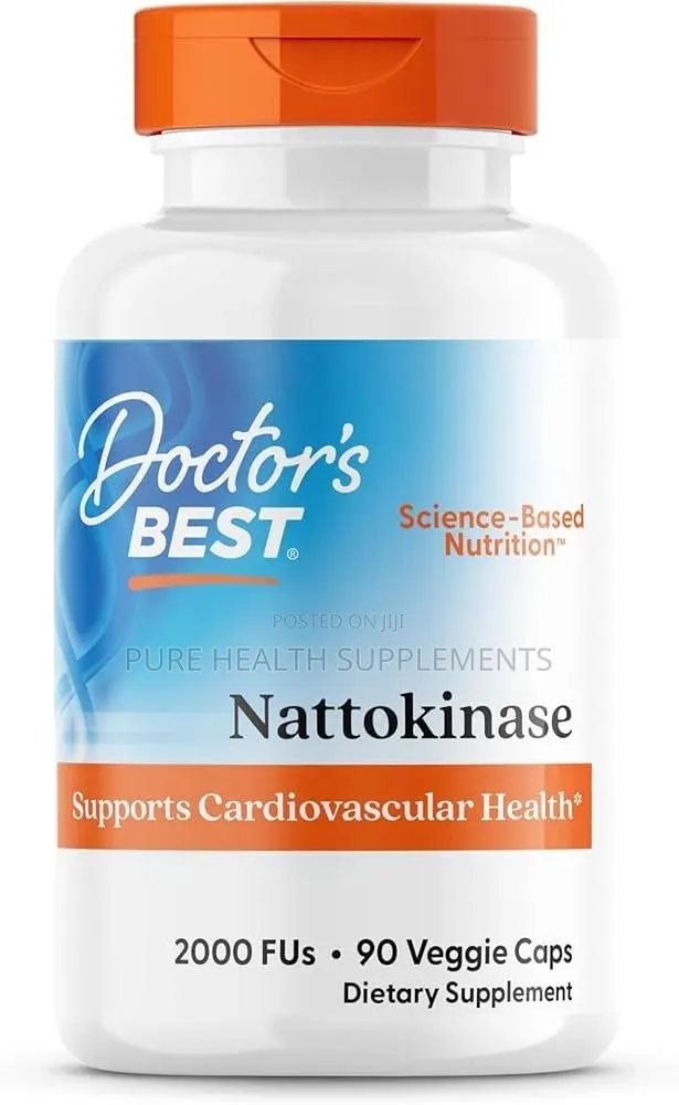 Nattokinase, (2,000 FU Per Capsule) Blood Clot Pressure, 90 Veg Caps · Photo 1