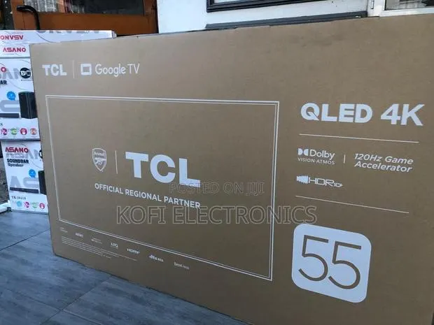 TCL 55” Qled Tv Smart Streaming Made Easy · Photo 1